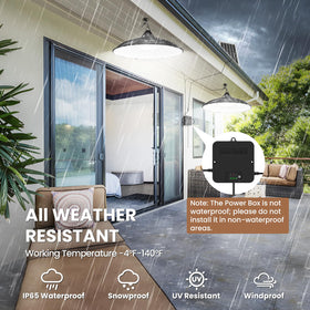 APILAB solar shed light wide area illumination improves shed and garage visibility