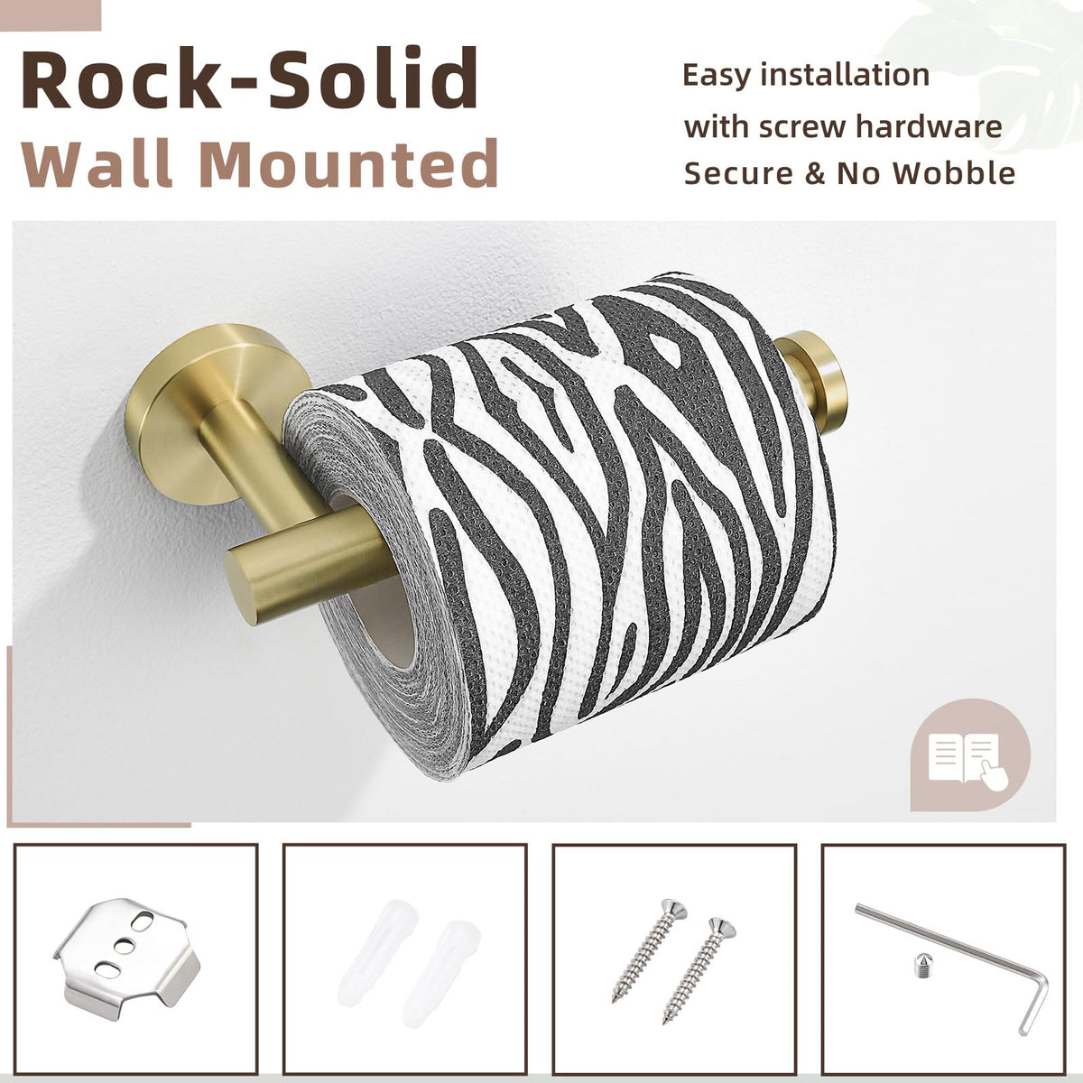 APLusee open-arm design enables one-handed roll changes for quick daily use.