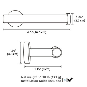 APLusee wall-mounted installation demonstrates secure drill-in mount for stable bathroom use.