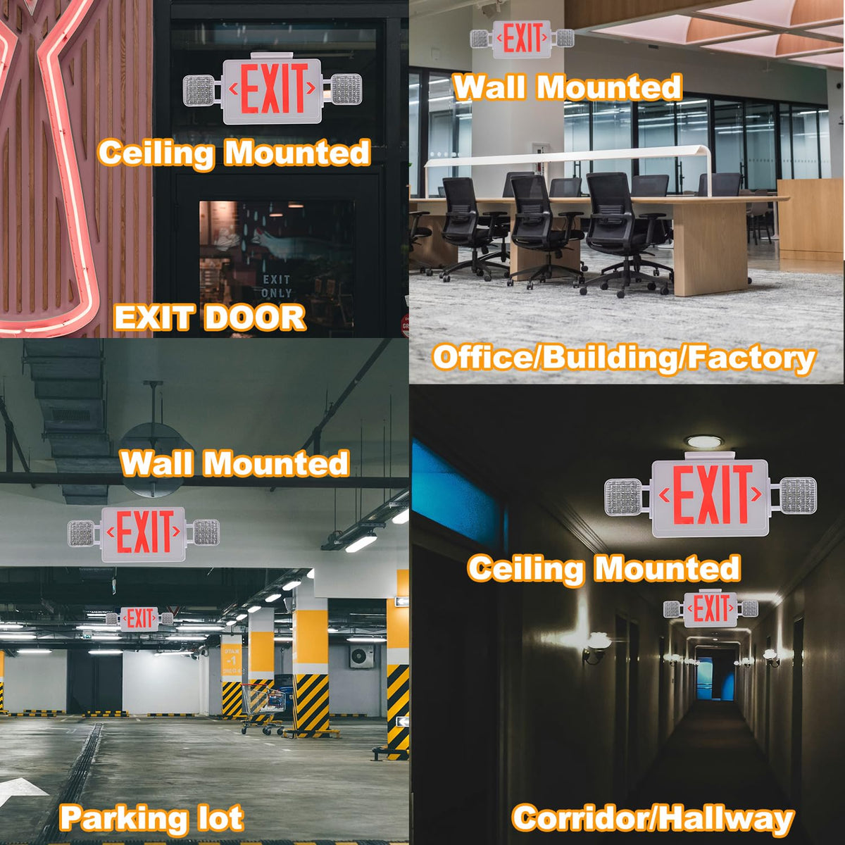 Apmeetlux installation-ready sign suitable for schools, hotels, and shops.