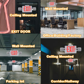 Apmeetlux installation-ready sign suitable for schools, hotels, and shops.