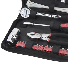 Apollo Tools emergency road kit organized for roadside tasks