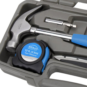 Apollo Tools 6.5-inch lineman pliers with secure grip for adjustments