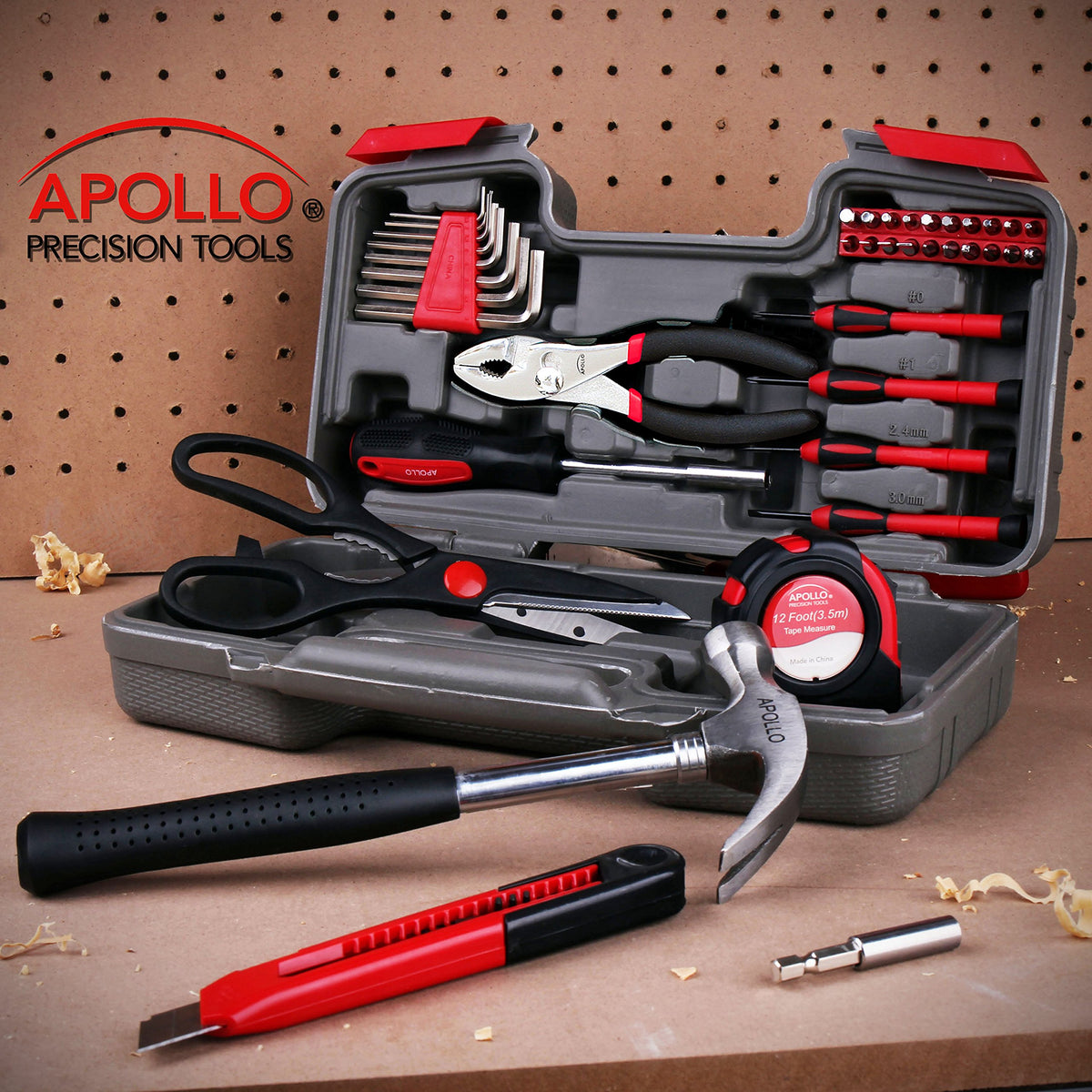 Apollo Tools Original 39-Piece Precision Screwdrivers for small fastener tasks.