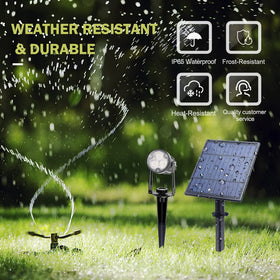 APONUO 6-in-1 yard light design for pathway, driveway, patio and garden accents