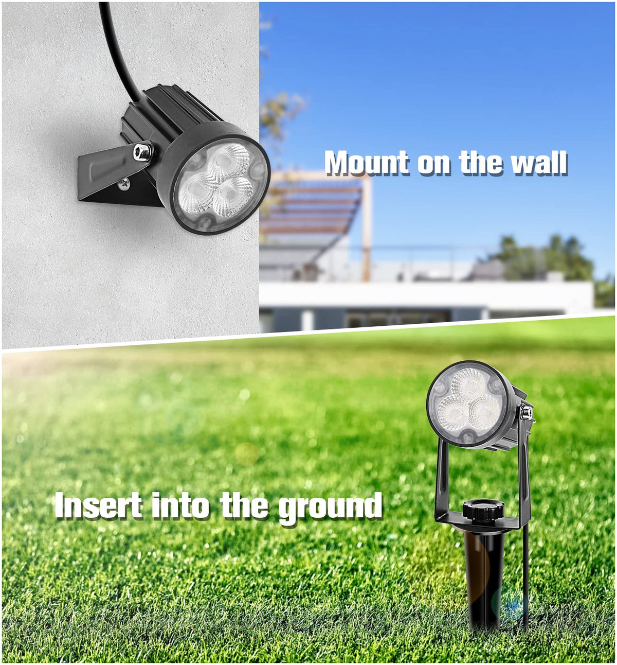 APONUO dual-brightness setting with high and low output options