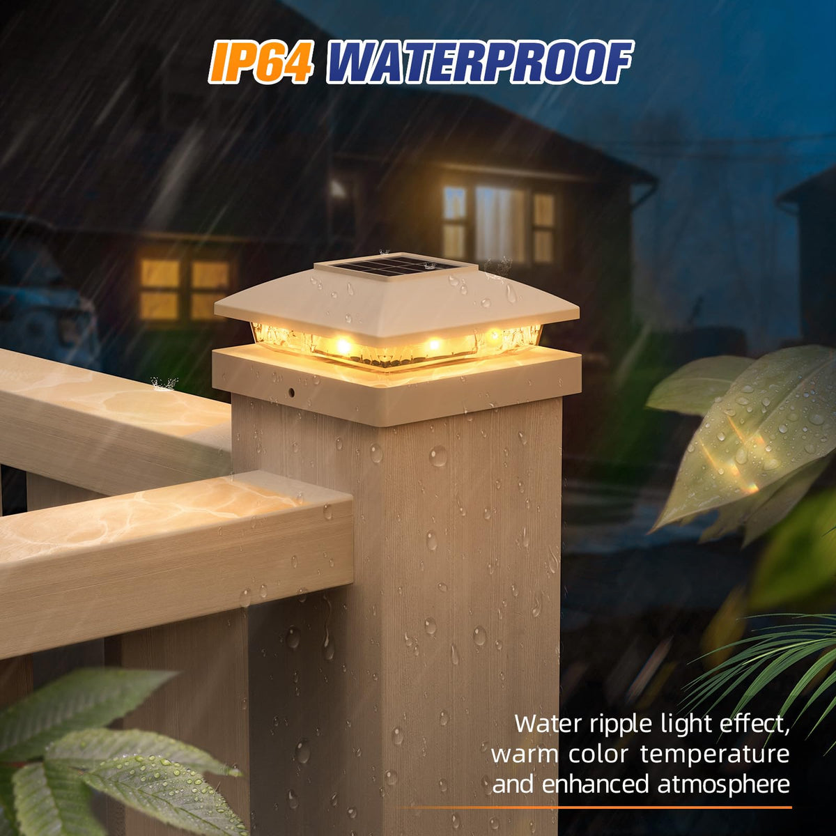 12-pack provides ample outdoor lighting for multiple posts and zones.