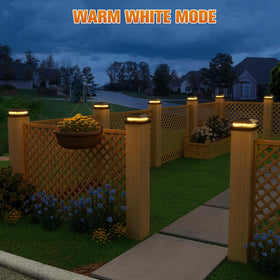 APONUO rust-proof plastic construction ensures long-lasting landscaping lighting.