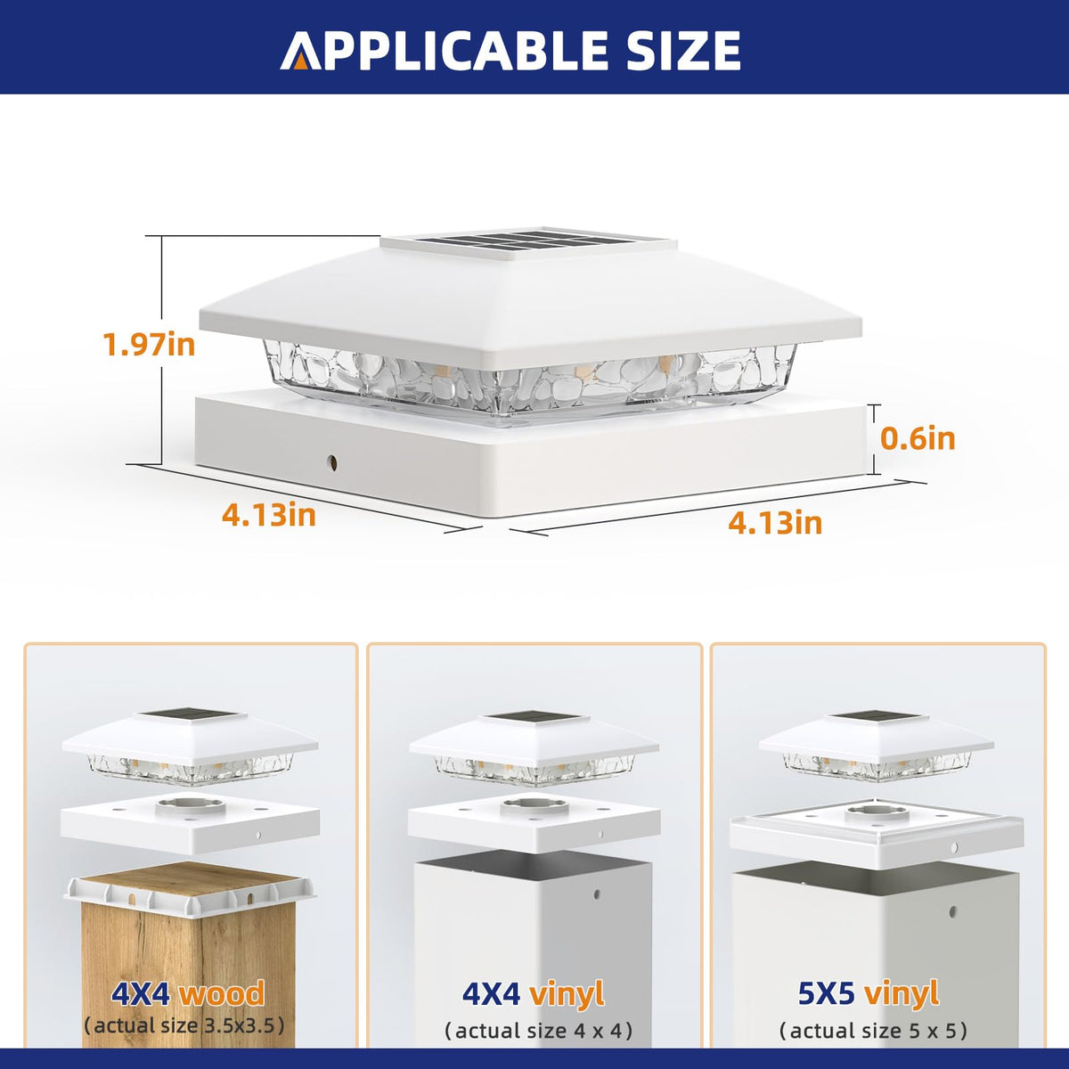 Warm white 3000K LEDs create inviting garden ambiance after dusk.