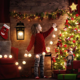 APOTO dusk-to-dawn sensor outdoor light activates automatically after dark.