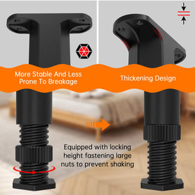 Appacare durable material keeps furniture legs lightweight yet tough.
