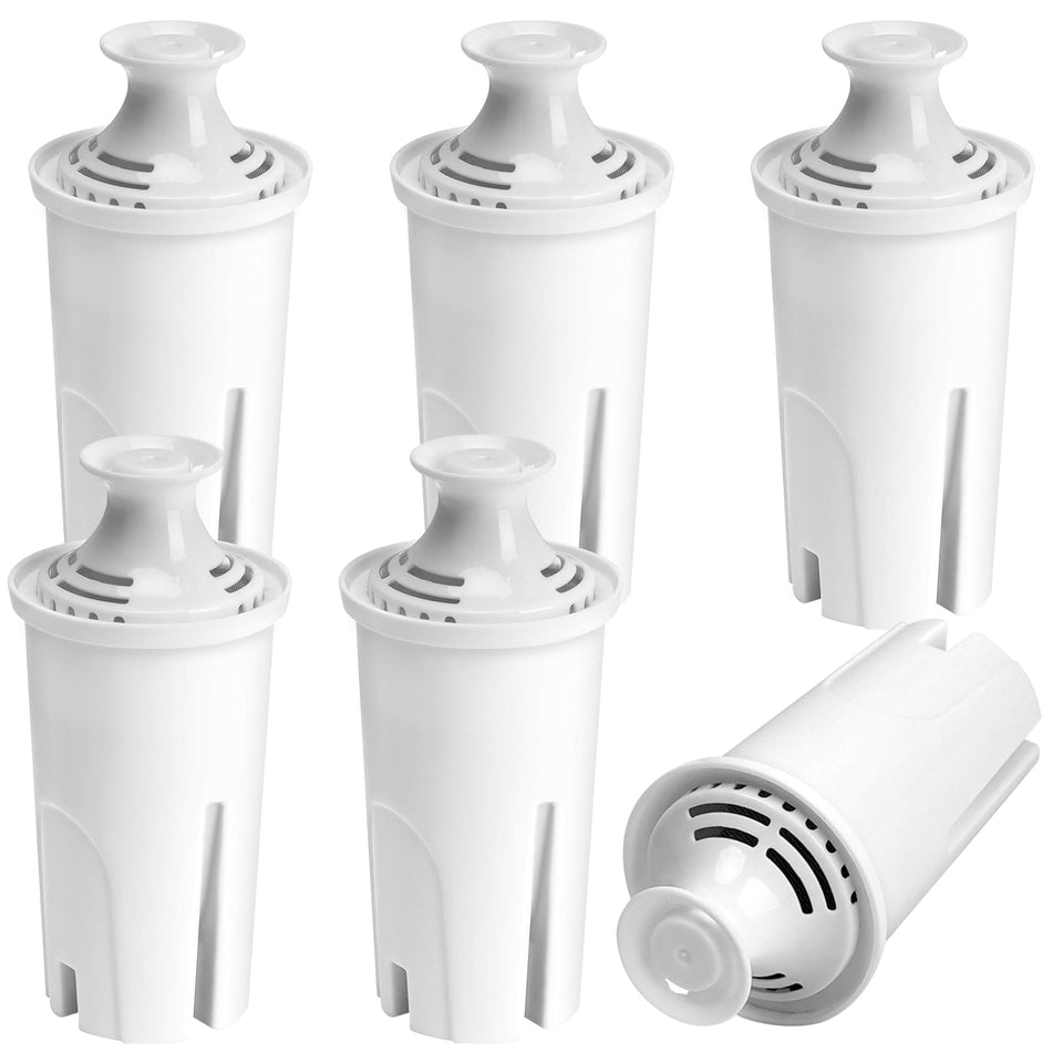 APPLIANCEMATES Brita 6-pack filters for quick replacements and fresher-tasting water
