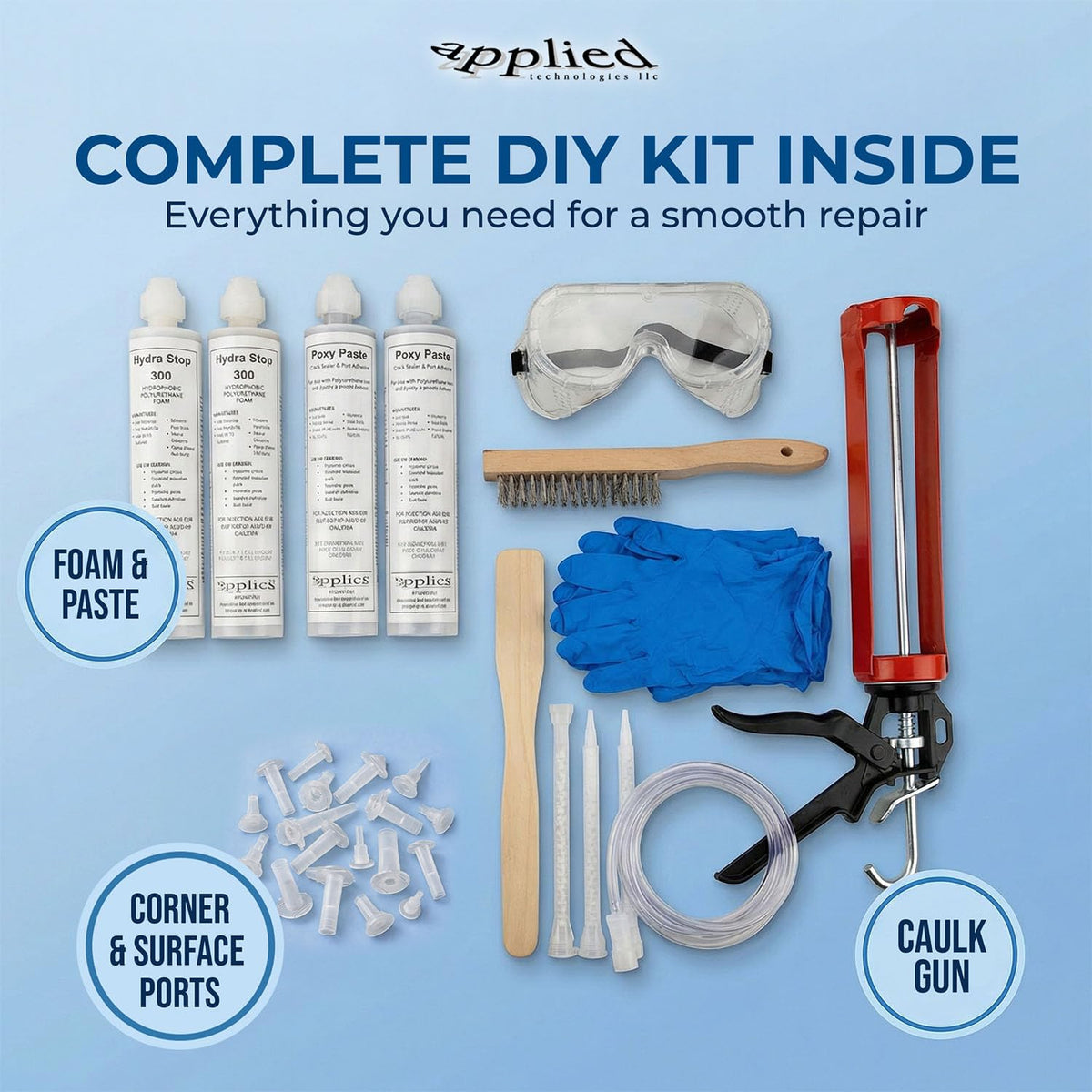 Applied Technologies instruction video access for guided DIY repairs.