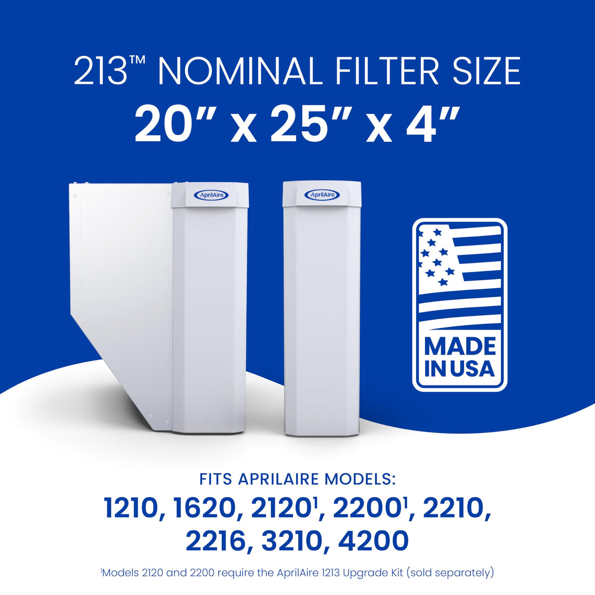 Aprilaire 213 filter 8-pack ready for replacement cycles