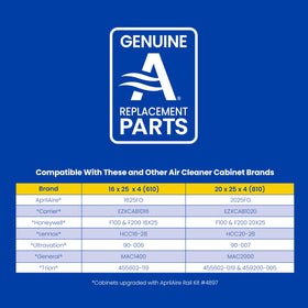 Aprilaire 610 made in USA ensures quality and trustworthy performance.
