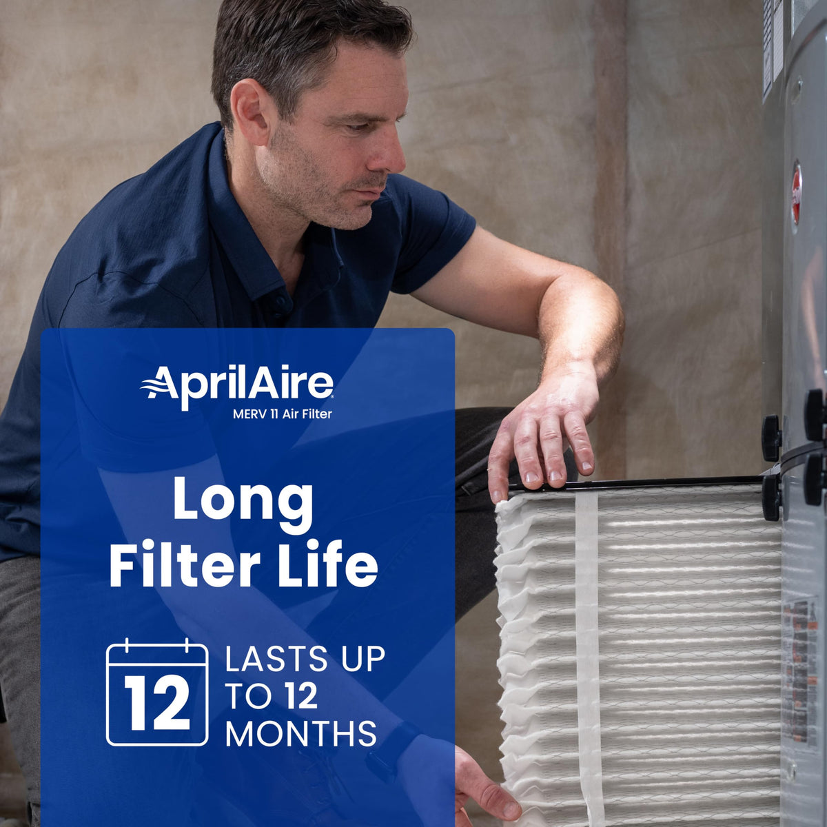 Aprilaire-compatible air cleaner models ensure a precise fit and performance.