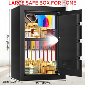 Aprxuvot large safe with digital keypad for easy daily access