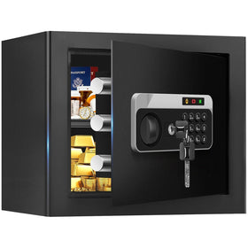 Aprxuvot compact safe front view showing secure home storage for valuables