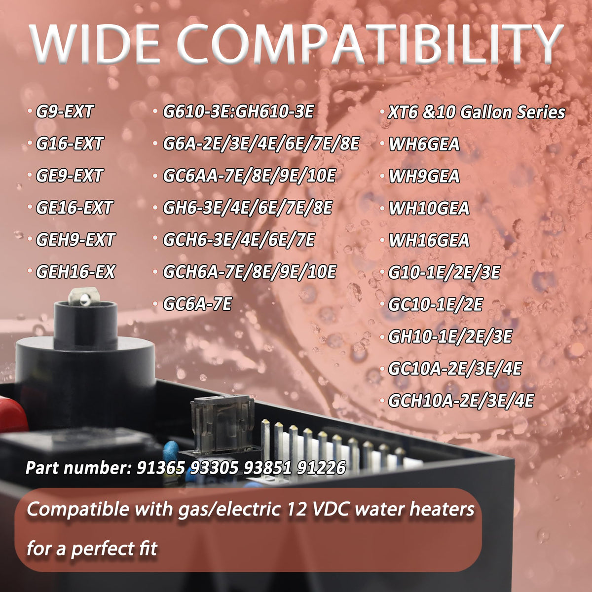 APSFY on-road use: RV water heater repair kit enabling steady hot water during trips