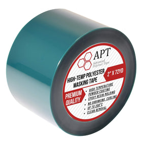 APT Advanced Polymer Tape with silicone adhesive for high-temp bonding and clean removal