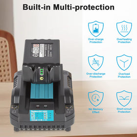 APTOOLER durable outer shell protects the battery in tough jobs
