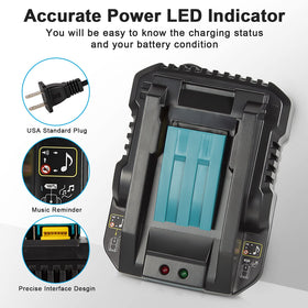 APTOOLER built-in safety protections prevent overcharge and overheating