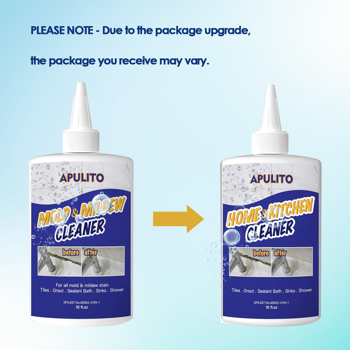 APULITO 2-pack on shelf offers value for regular maintenance.