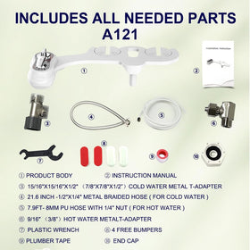 APURE BIDET A121 self-cleaning nozzle with hygienic protection