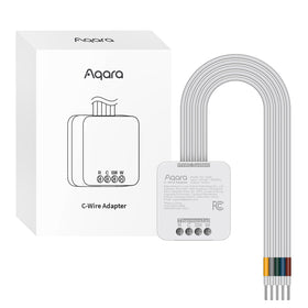 Aqara C-Wire Adapter for W200 setup ensuring reliable power for smart thermostat features.