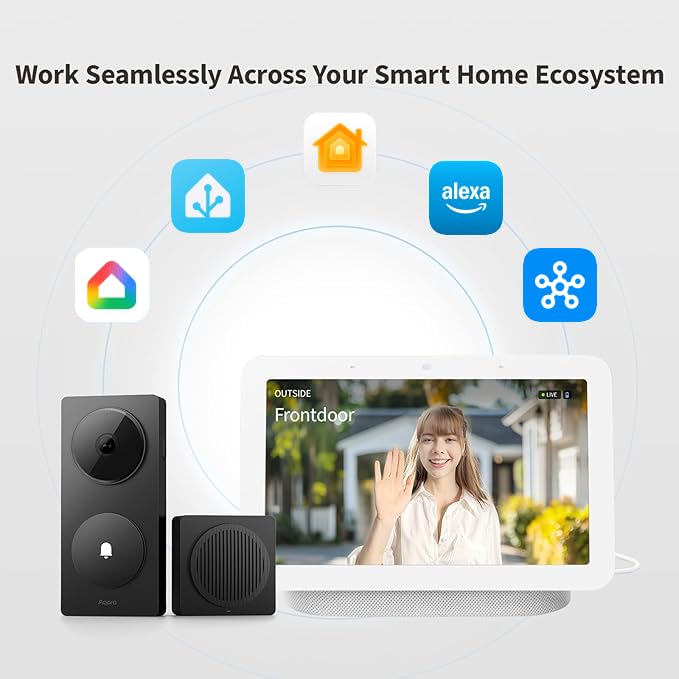 Aqara G410 2K ultra HD video clearly captures porch activity.