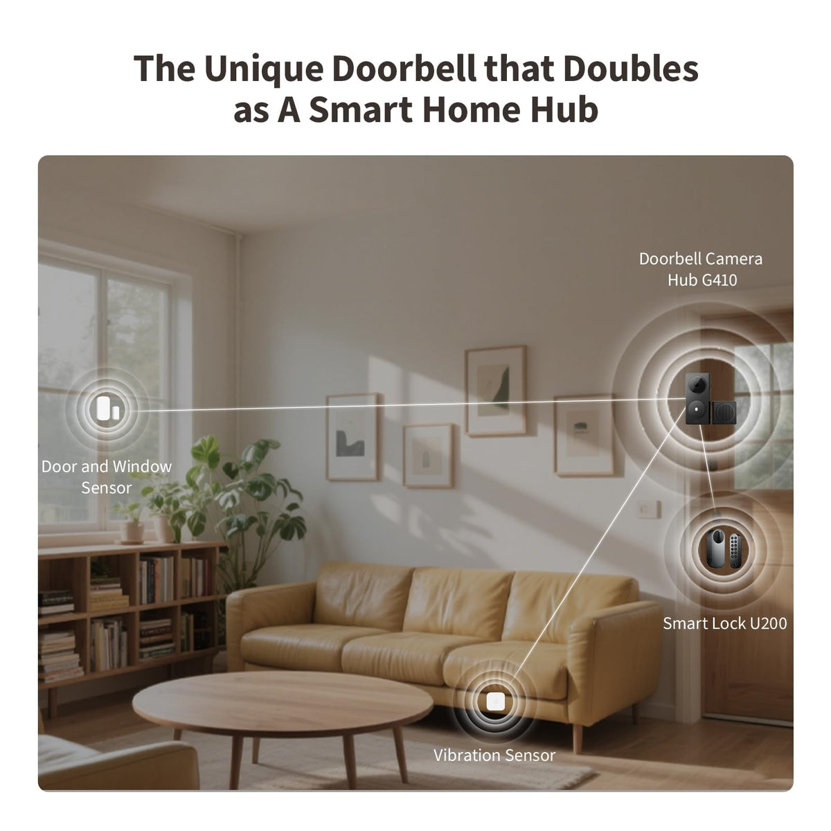 Aqara G410 dual-band Wi-Fi delivers stable network connections.