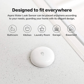 Aqara Hub connected with sensor enabling smart automation.