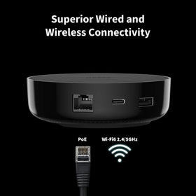 Aqara M200 USB‑C port for backup power during outages.