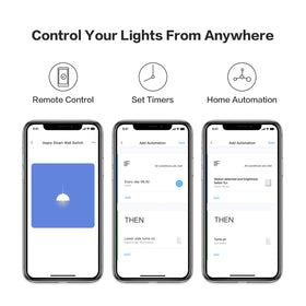 Aqara Smart Light Switch installation guide demonstrates simple wiring and mounting.