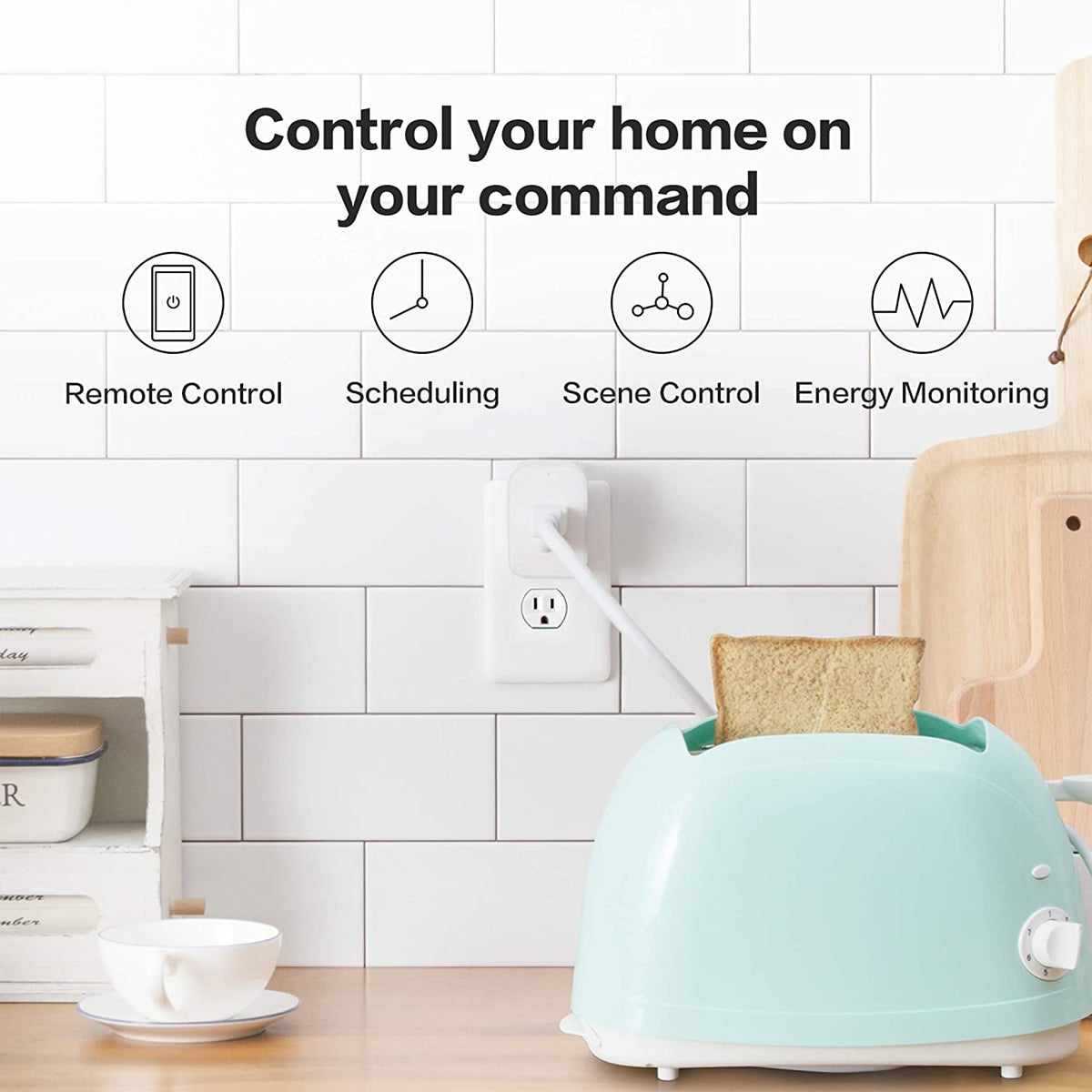 Voice control with Alexa, Google Assistant, and HomeKit via Aqara Hub.