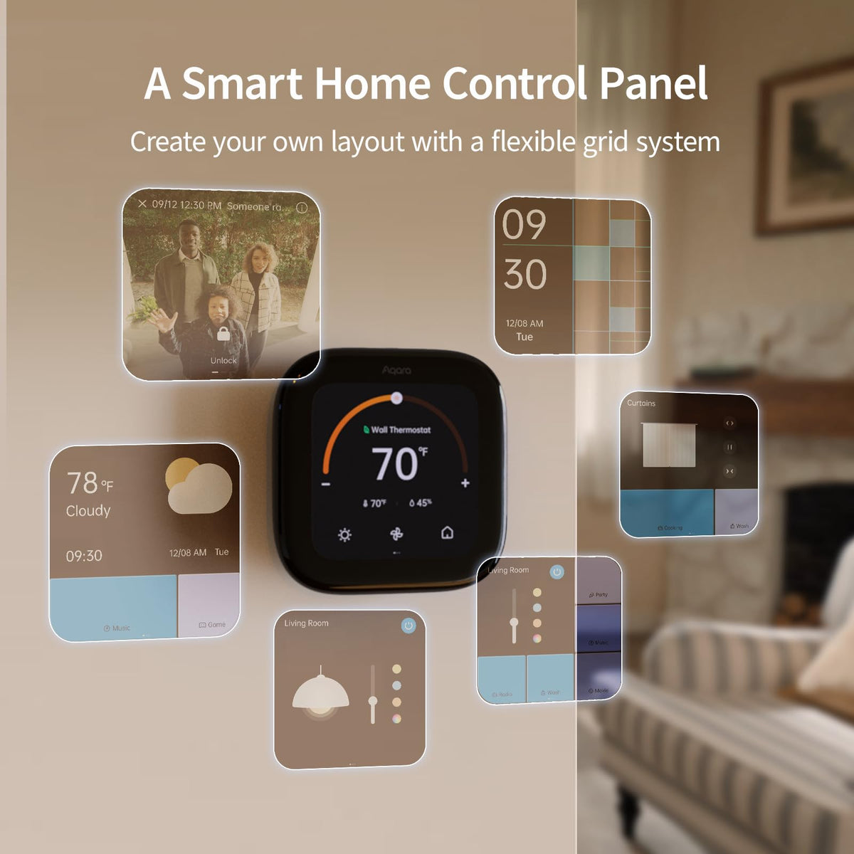 Aqara W200 acting as a Matter controller for local smart home control.