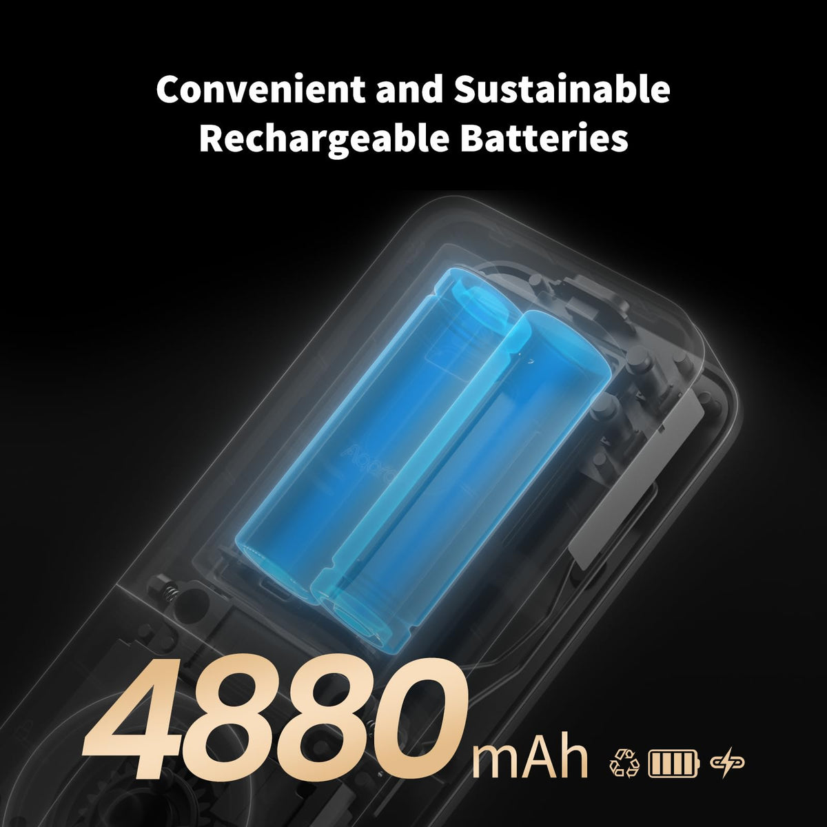 Aqara U400 exterior with IP65 protection for outdoor durability.