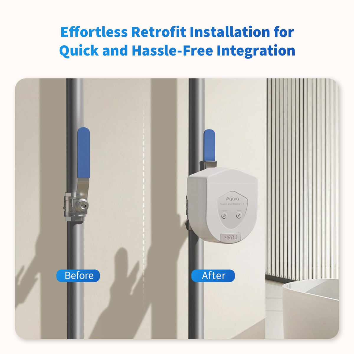 Aqara Valve Controller T1 battery life up to two years with AA cells