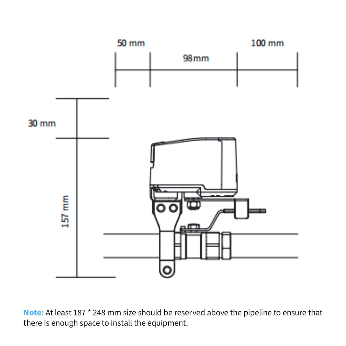Aqara Valve Controller T1 installation on DN15-DN25 valves for quick retrofit