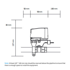 Aqara Valve Controller T1 installation on DN15-DN25 valves for quick retrofit