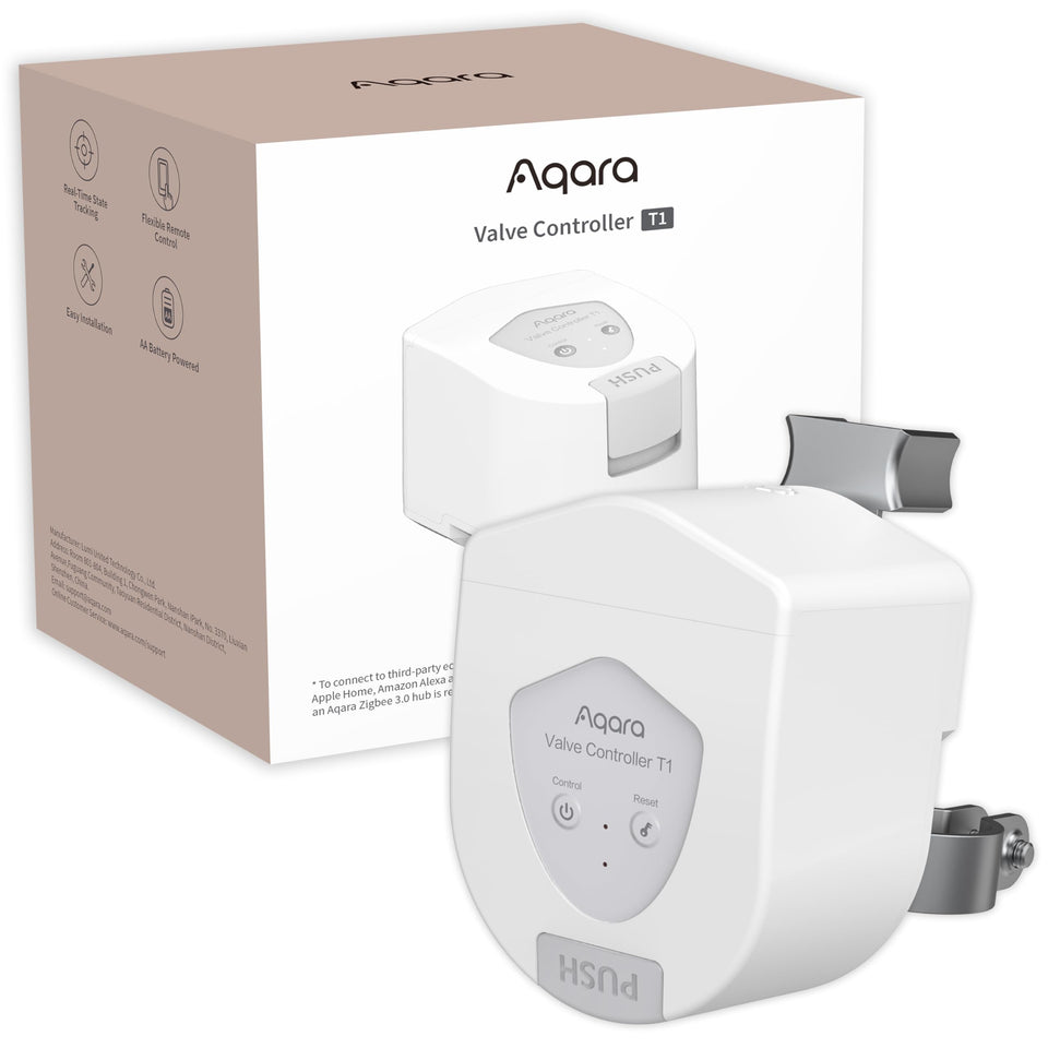 Aqara Valve Controller T1 overview for retrofit valve control