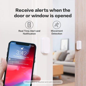 Aqara Zigbee hub connection indicating reliable network performance.
