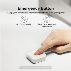 Aqara Zigbee Wireless Mini Switch emergency alert button for home safety
