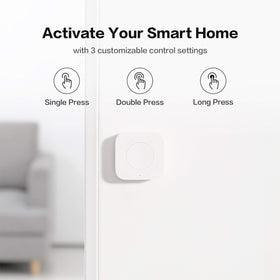 Aqara Zigbee Wireless Mini Switch long press triggers a custom action