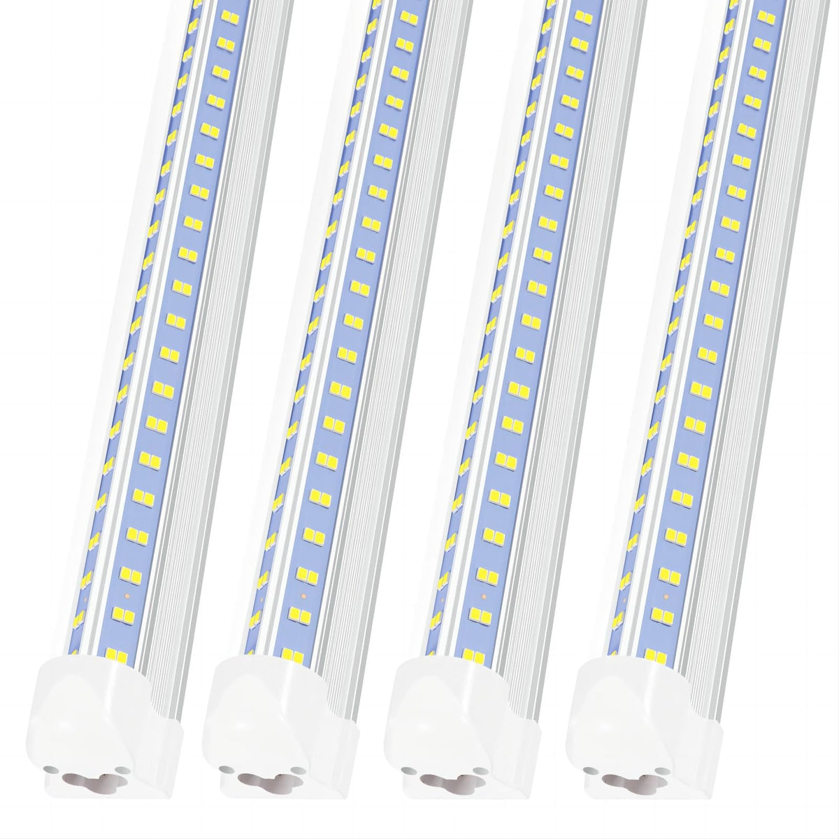 AQIQUUT LED shop lights 4ft unboxed and ready for quick installation.