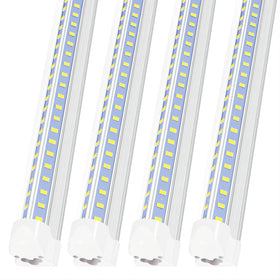 AQIQUUT LED shop lights 4ft unboxed and ready for quick installation.