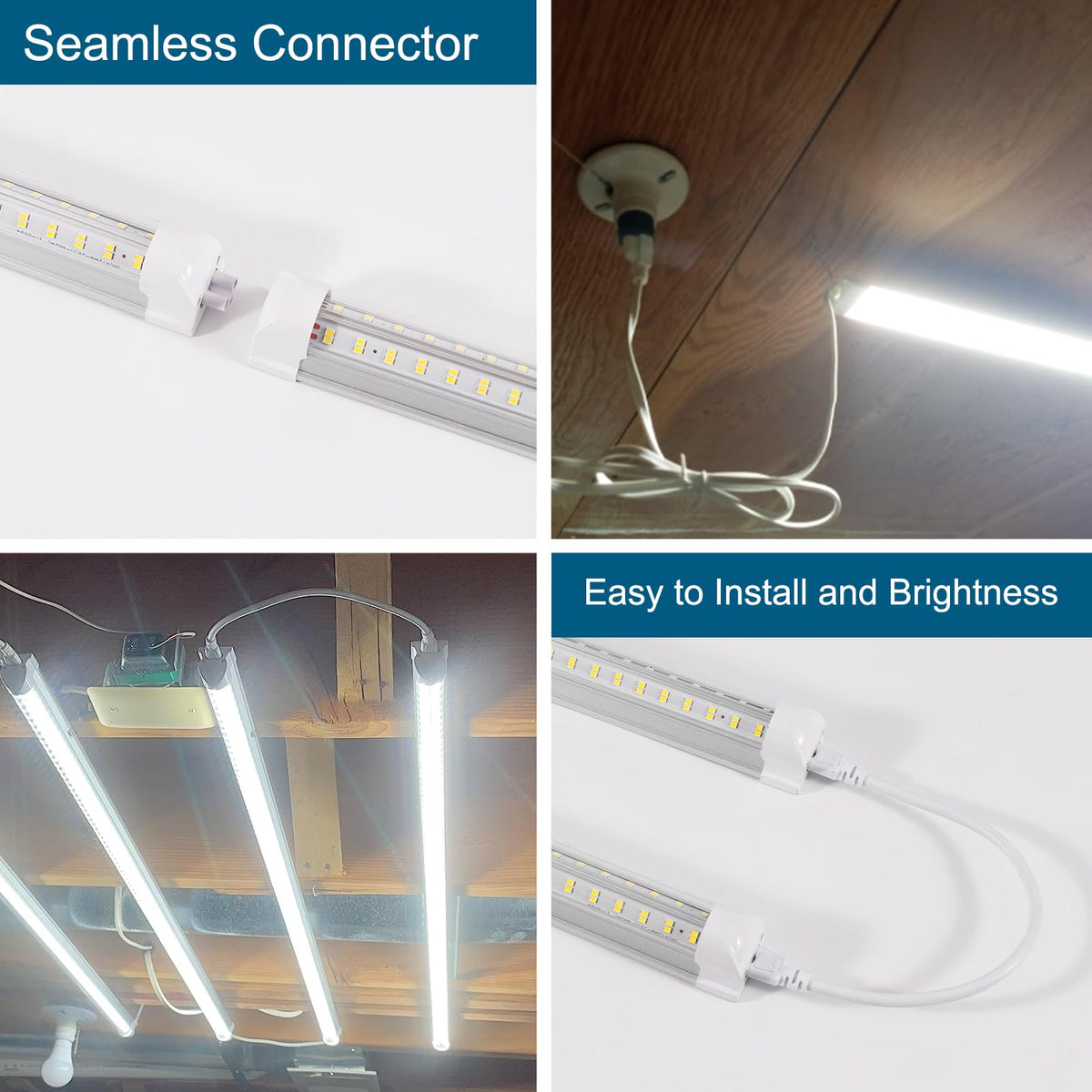 AQIQUUT warehouse light delivers bright, energy-efficient lumens for large spaces.