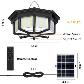 Aqonsie daylight mode offers controlled brightness during daytime activity.