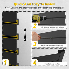 AQOVOR system stores bikes and tools without surface damage.
