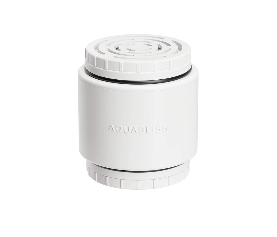 AquaBliss HD Revitalizing filter bottle showing nutrient-rich care for hair and skin